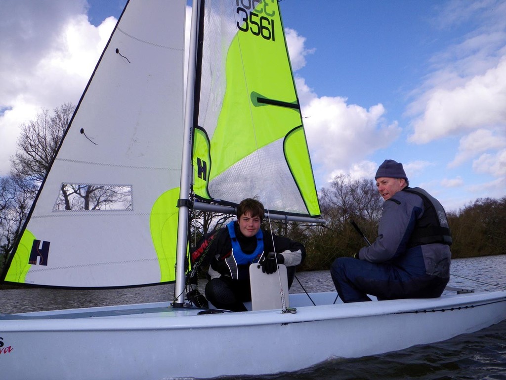 When taking photos try to get the camera positioned so that the sailors faces are lit by the sun.  © RS Class Association http://www.rs-association.com